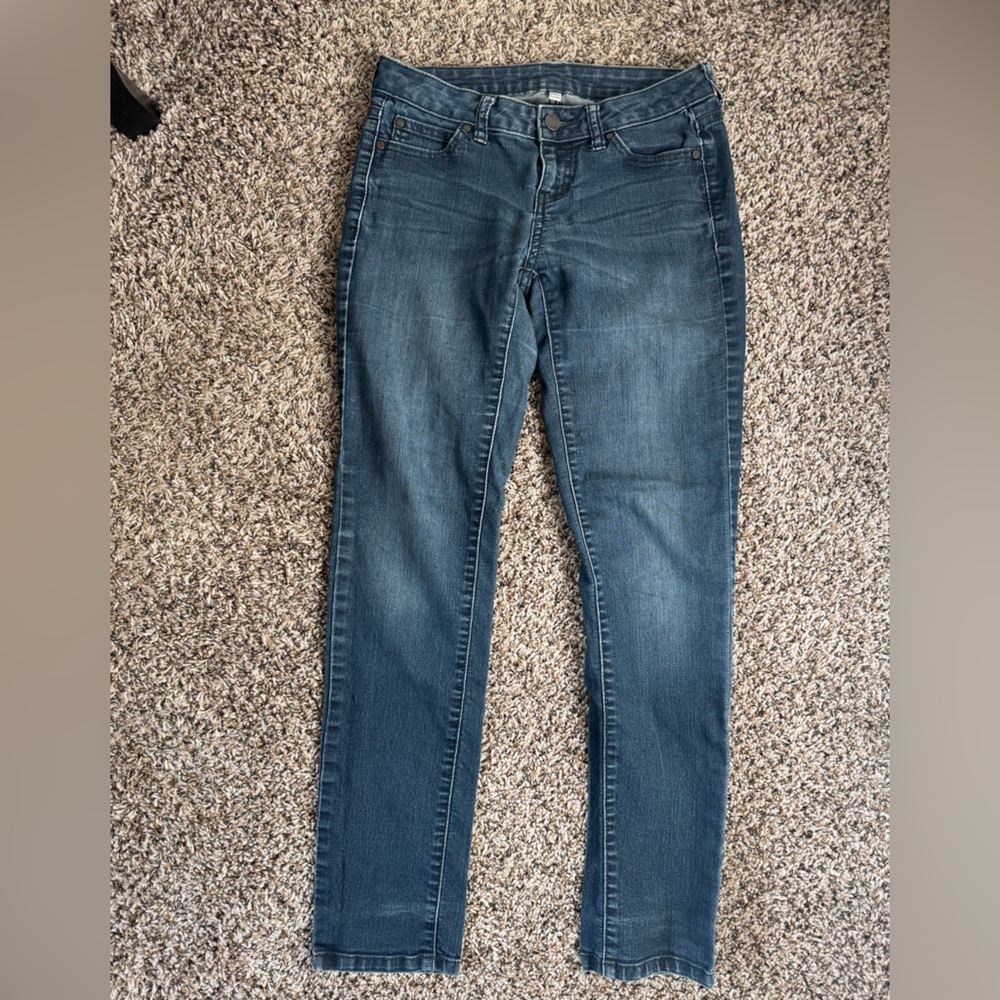 Jennifer Lopez Blue Denim Jacket Size: 0